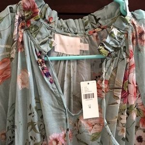 Anthropologie floral dress